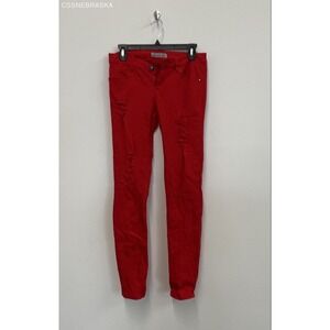 Emperial Premium Vibrant Red Women's Pants - Size 7